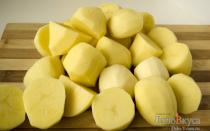 Картофельное пюре со сливками и брынзой Пюре картофельное со сливками